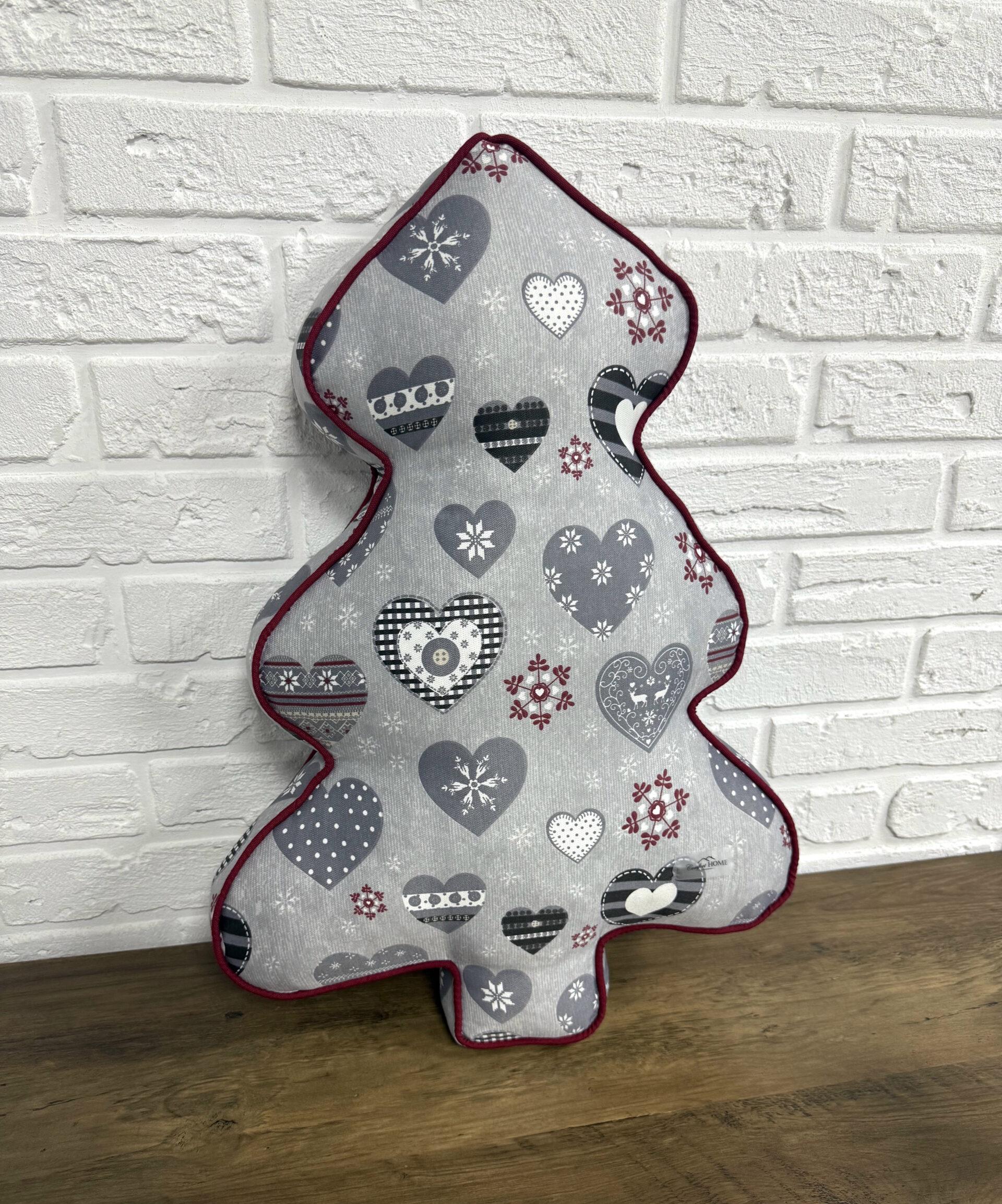 Подушка новорічна Comfort Home X-mas Hearts Ялинка 45х60 см (5054390)