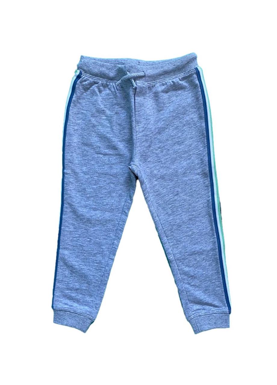 Брюки детские OVS спортивные с лампасами 2-3 года 92 см Серый (2081861334)