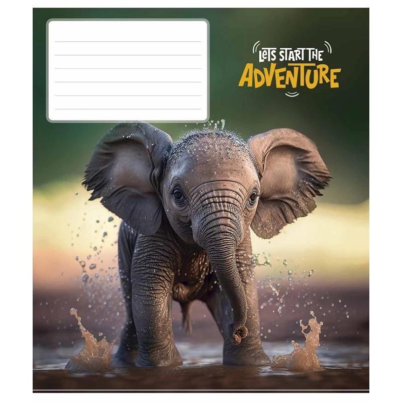 Зошит учнівський "Adventure" 018-3291L-2 в лінію 18 аркушів