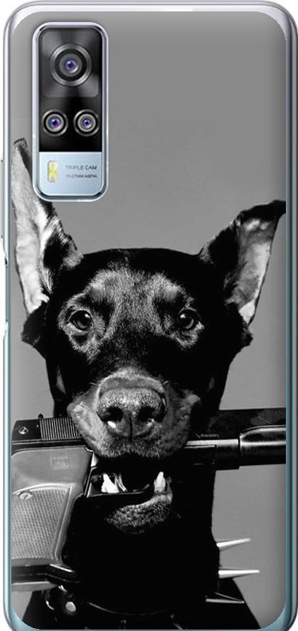 Чохол на Vivo Y51 2020 Доберман (2745u-2241-42517)