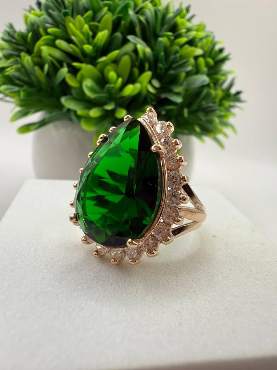 Срібна каблучка 925 проба в позолоті Гюрем Султан/Хюрем (2554492936) - фото 2