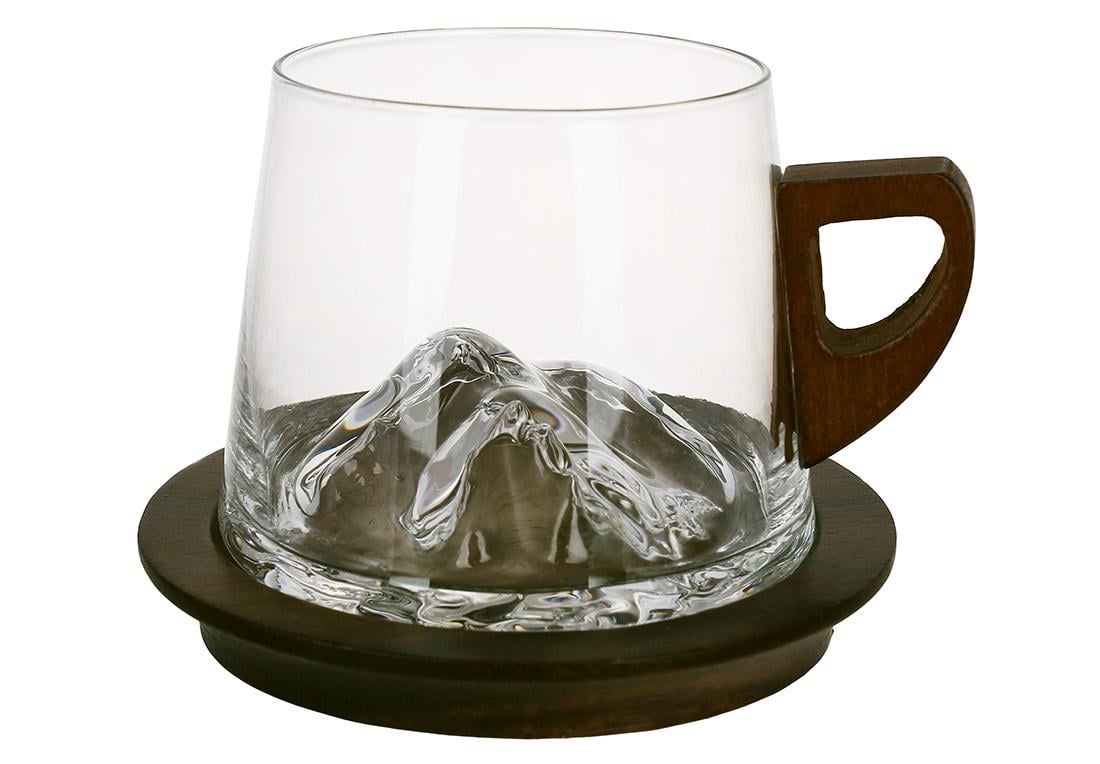 Кружка Rock на деревянной подставке 220 мл (992-821)