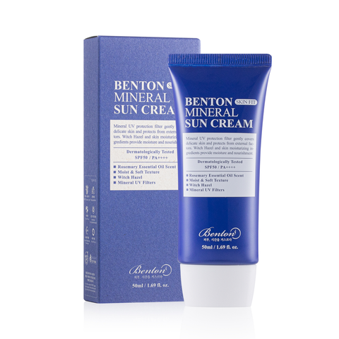 Крем для лица солнцезащитный Benton Skin Fit Mineral Sun Cream SPF50/PA++++ 12 мл (1783086016)