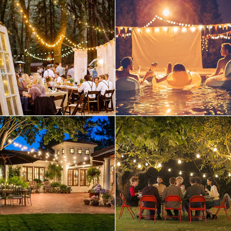 Гирлянда уличная на солнечной батарее с пультом 7,6 м Теплый белый (2814834109) - фото 10 Гирлянда уличная на солнечной батарее с пультом 7,6 м Теплый белый (2814834109) - фото 10