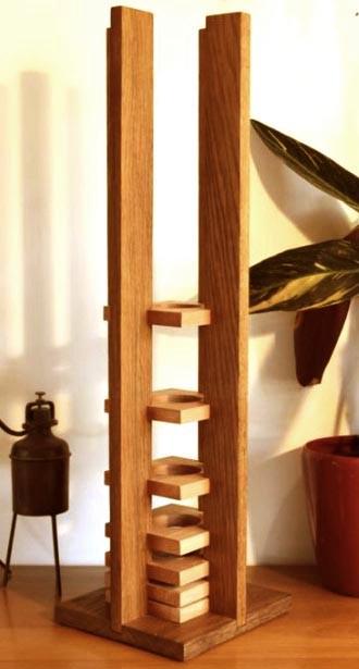 Светильник напольный из дерева Лонок Сиена (НПС-003605)