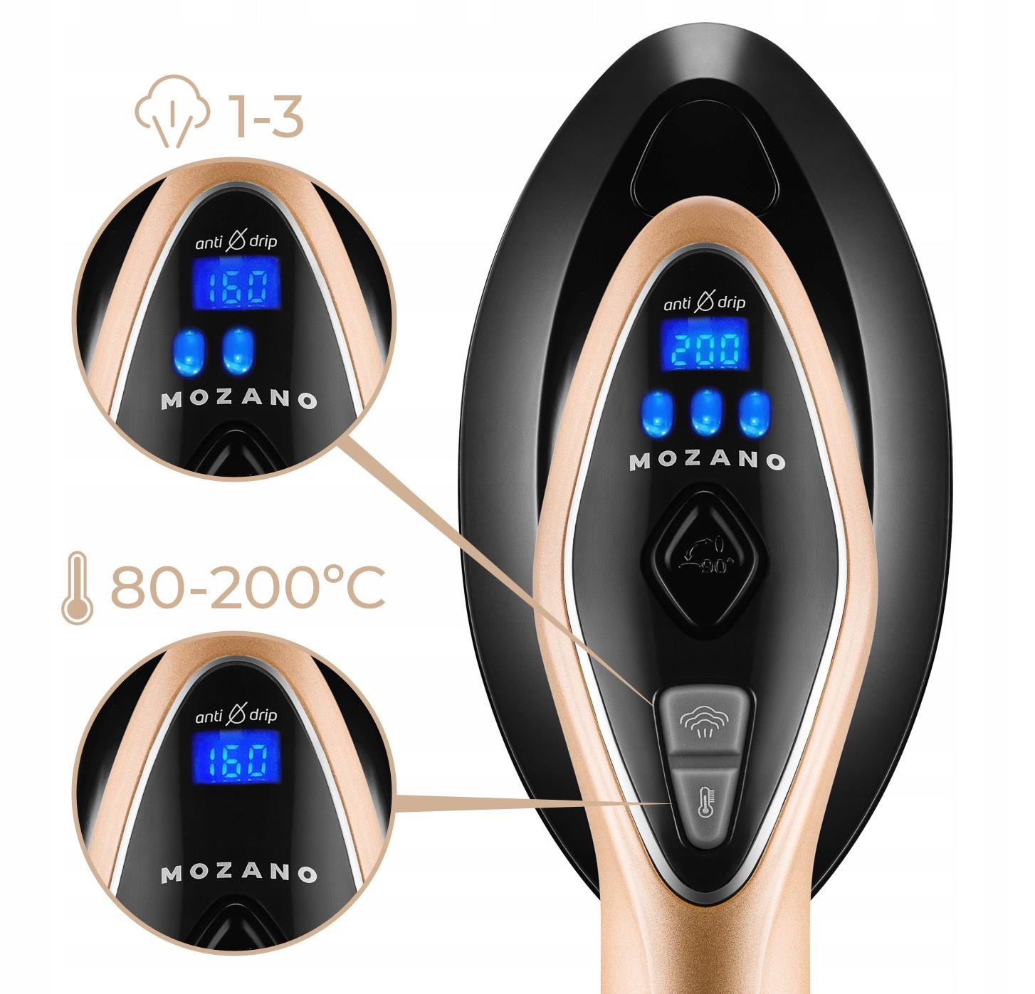 Відпарювач Mozano Smart Care 2500W Gold (43718) - фото 8