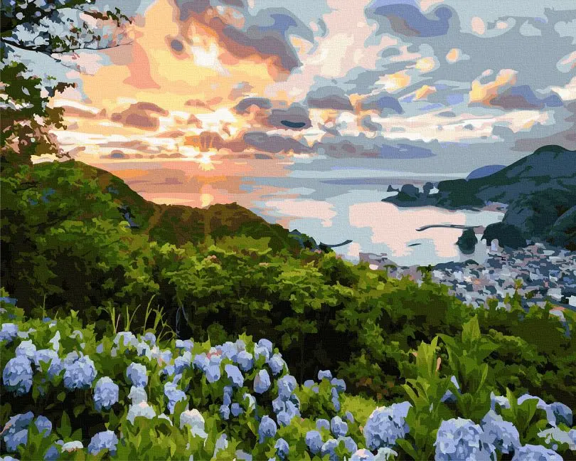 Картина по номерам Brushme Красота восхода 40x50 см (BRM40679)