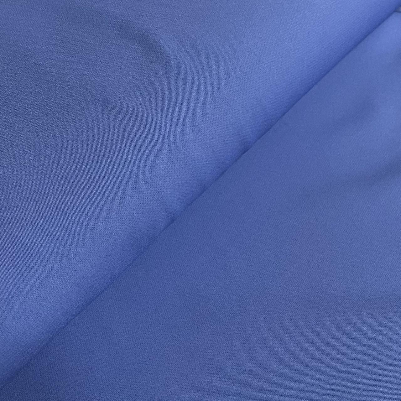 Ткань костюмная креп Барби Синий (24479022) - фото 1 Ткань костюмная креп Барби Синий (24479022) - фото 1