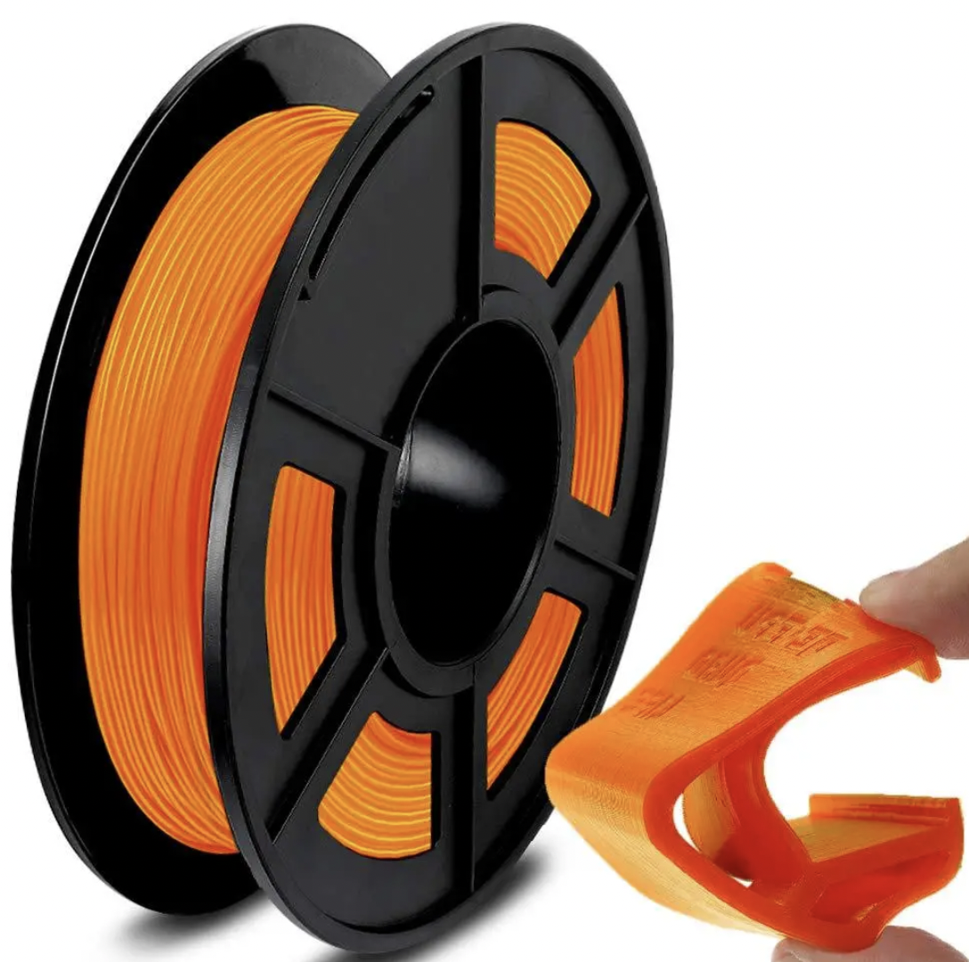 Филамент для 3D-принтеров SUNLU TPU Reusable Spool 1,75 мм 0,5 кг 190-230°C Orange (03341021Z) Филамент для 3D-принтеров SUNLU TPU Reusable Spool 1,75 мм 0,5 кг 190-230°C Orange (03341021Z)