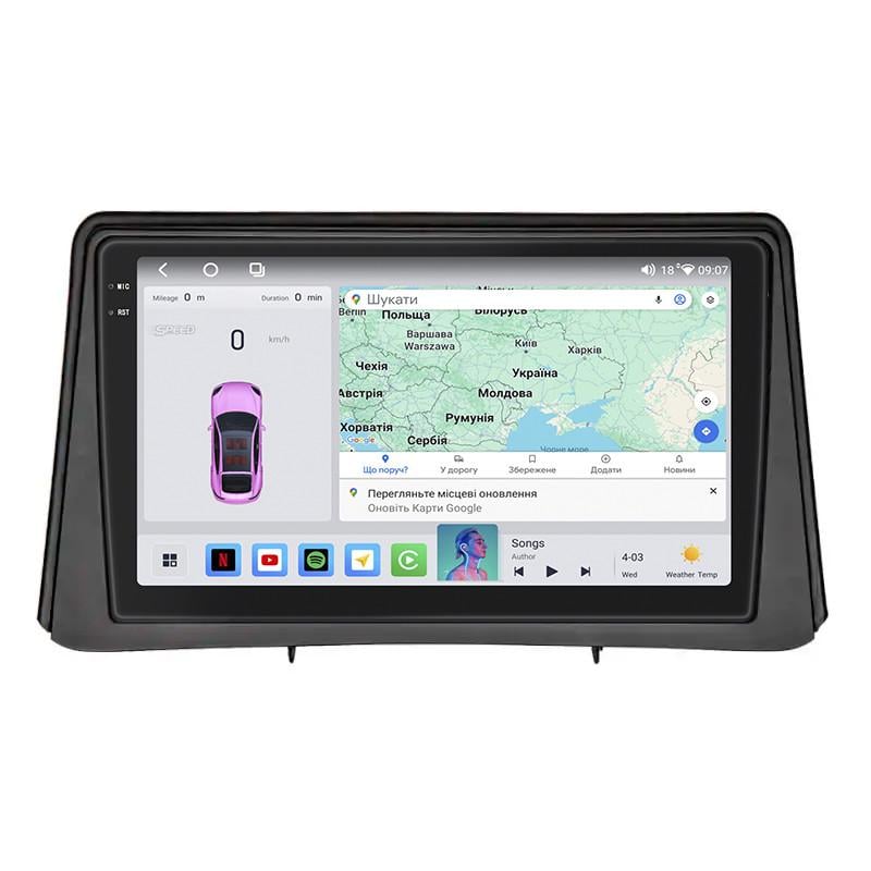 Автомагнитола штатная Lesko для Opel Mokka I 2012-2016 4/64 QLED CarPlay 4G Wi-Fi GPS Prime 9" (22391719)