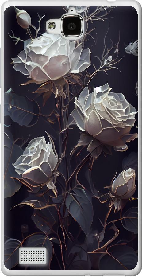 Чехол на Huawei Honor 3C Розы 2 (5550u-307-42517)