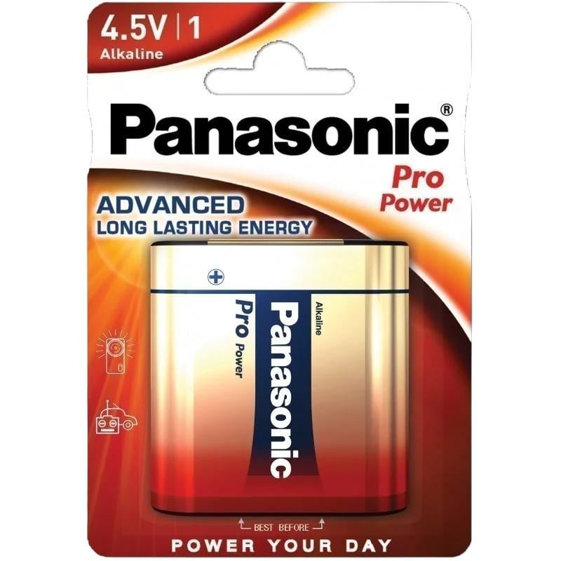 Батарейка щелочная Panasonic Pro Power 3LR12/1BP 4,5V (3LR12/"Планета") Батарейка щелочная Panasonic Pro Power 3LR12/1BP 4,5V (3LR12/"Планета")