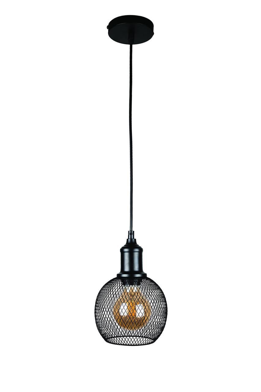 Подвесной светильник Levistella 907011F-1 с металлическим фигурным плафоном Черный (1887929406) Подвесной светильник Levistella 907011F-1 с металлическим фигурным плафоном Черный (1887929406)