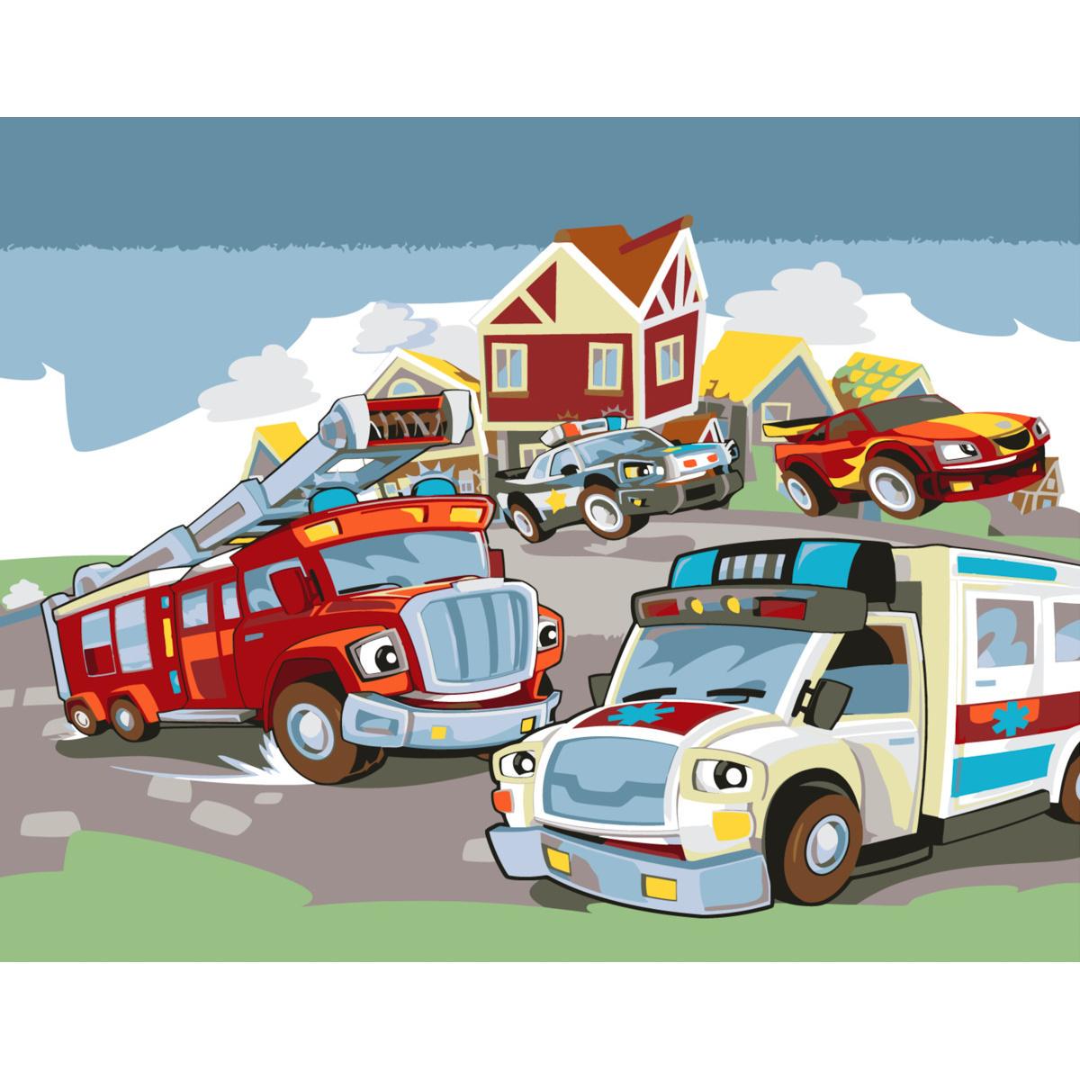 Картина по номерам Strateg Незаменимые спасатели 30x40 см (SS-6457)