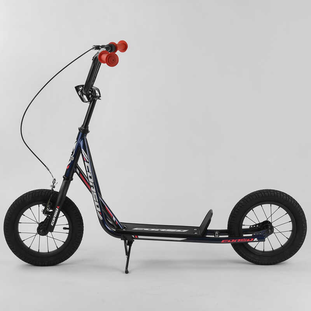 Самокат Corso JT 32050/1 ручной передний тормоз/колеса надувные 12" (25112045) - фото 2 Самокат Corso JT 32050/1 ручной передний тормоз/колеса надувные 12" (25112045) - фото 2