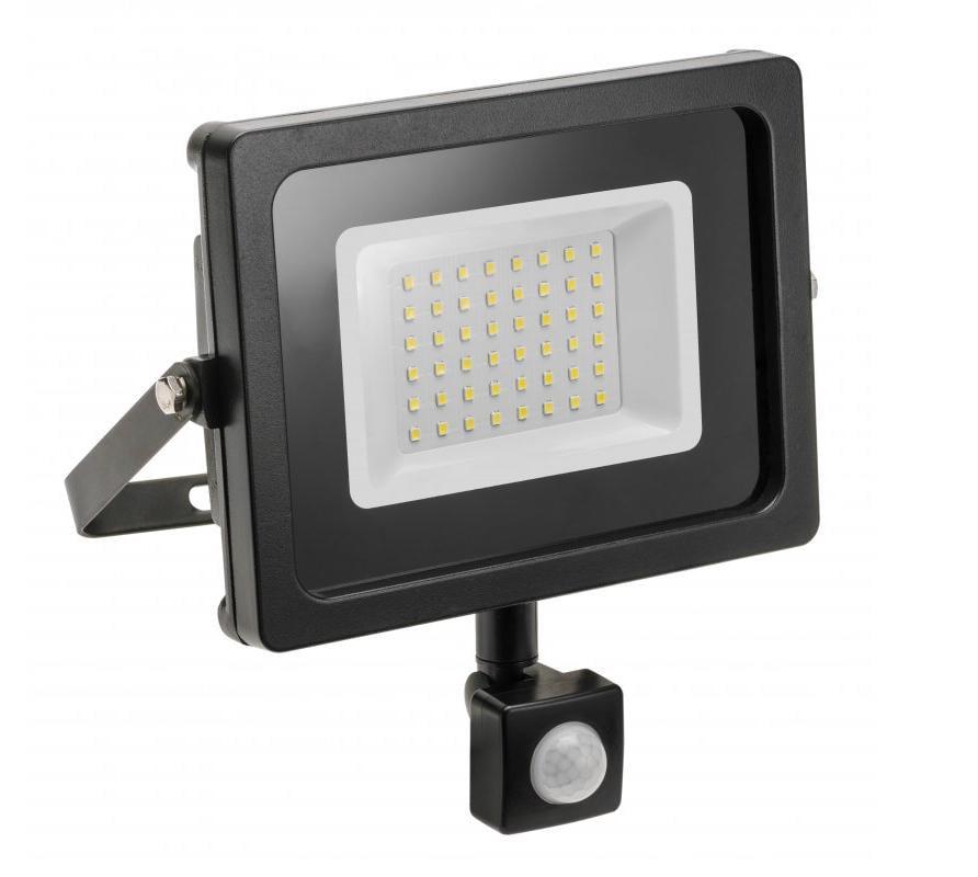 LED-прожектор GTV и NEXT с датчиком движения 30 Вт 2400 Лм 6400К AC220-240В 50-60 Гц (27803094)