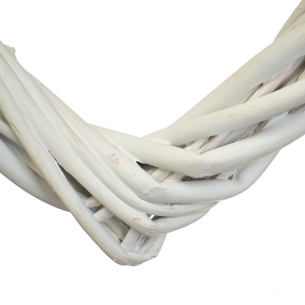 Вінок підвісний з лози Витончене серце 34х34 см 3 комплекти (5002-014) - фото 2 Вінок підвісний з лози Витончене серце 34х34 см 3 комплекти (5002-014) - фото 2