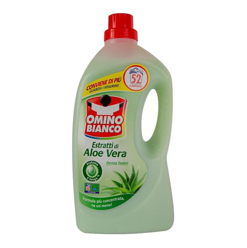 Гель для прання Omino Bianco Aloe Vera 2600 мл 52 прання (OB-VERA-52)
