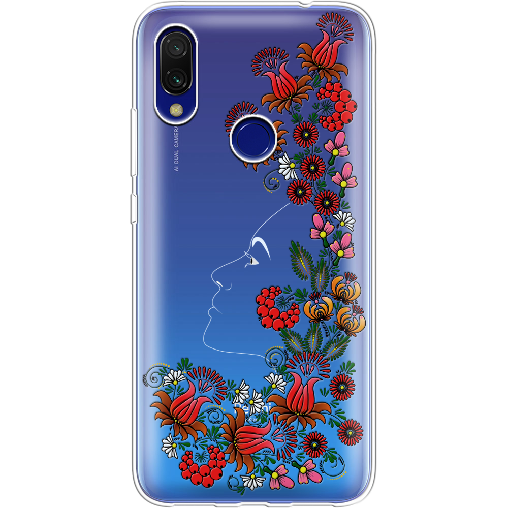 Чехол Boxface Xiaomi Redmi 7 3D Ukrainian Muse Прозрачный силикон (36506-bk64-36506)