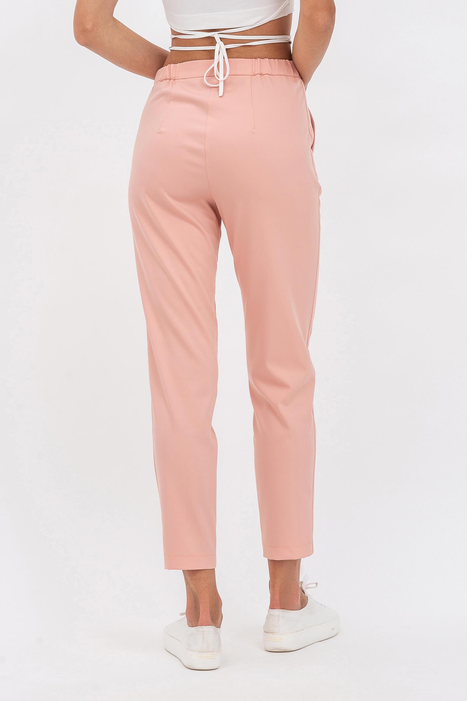 Брюки Lesia Рітон р. 42 Пудровий (122340000) - фото 2 Брюки Lesia Рітон р. 42 Пудровий (122340000) - фото 2