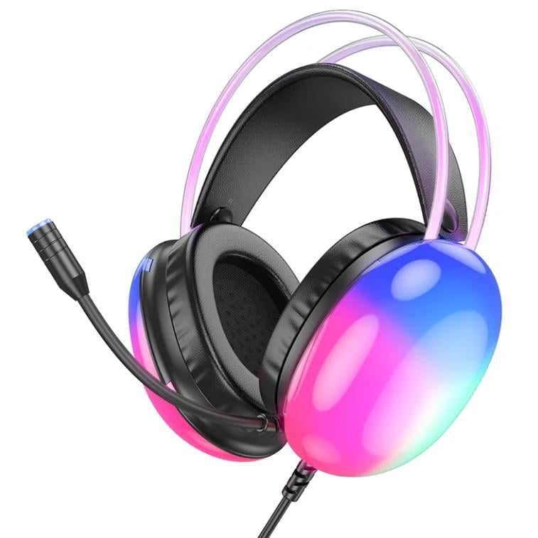 Наушники Hoco W109 Rich gaming headphones Черный (2818616162)