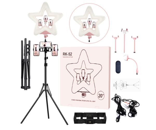 Світлодіодна лампа XPRO LIVE LIGHT RK-52 RGB зі штативом 47 см (957_1587) - фото 2 Світлодіодна лампа XPRO LIVE LIGHT RK-52 RGB зі штативом 47 см (957_1587) - фото 2