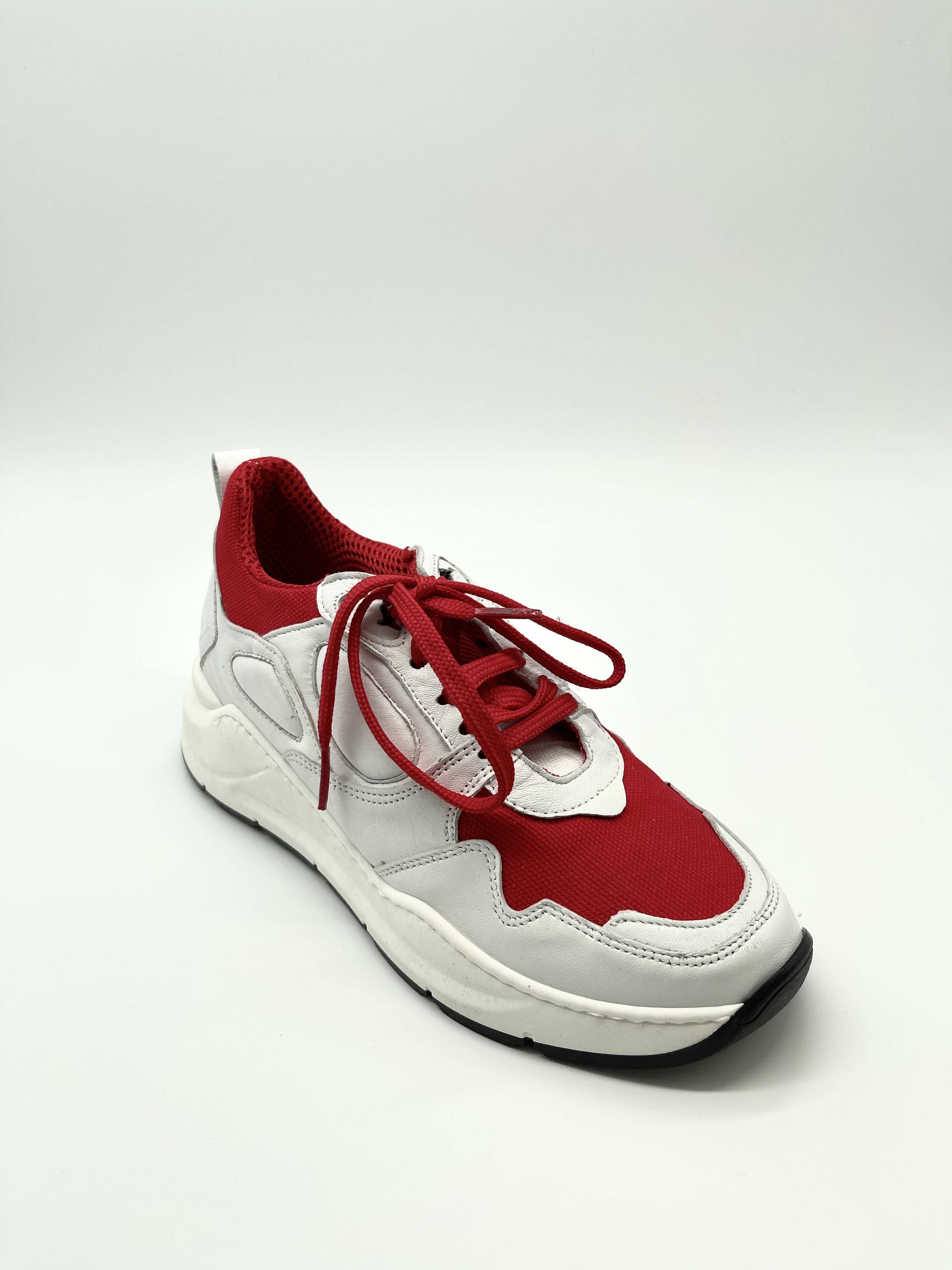 Кроссовки женские NilaNila D19-9018 р. 36 Белый/Красный