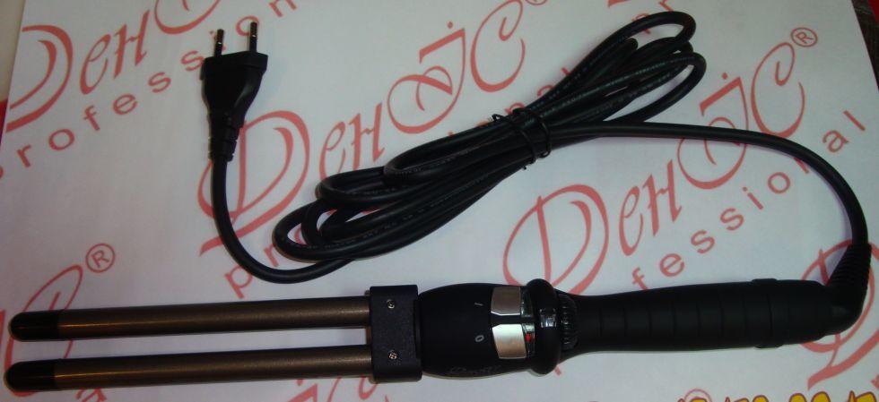 Плойка двостулка титано-турмалінова ДенІС professional d 13 мм (1453069958) - фото 3