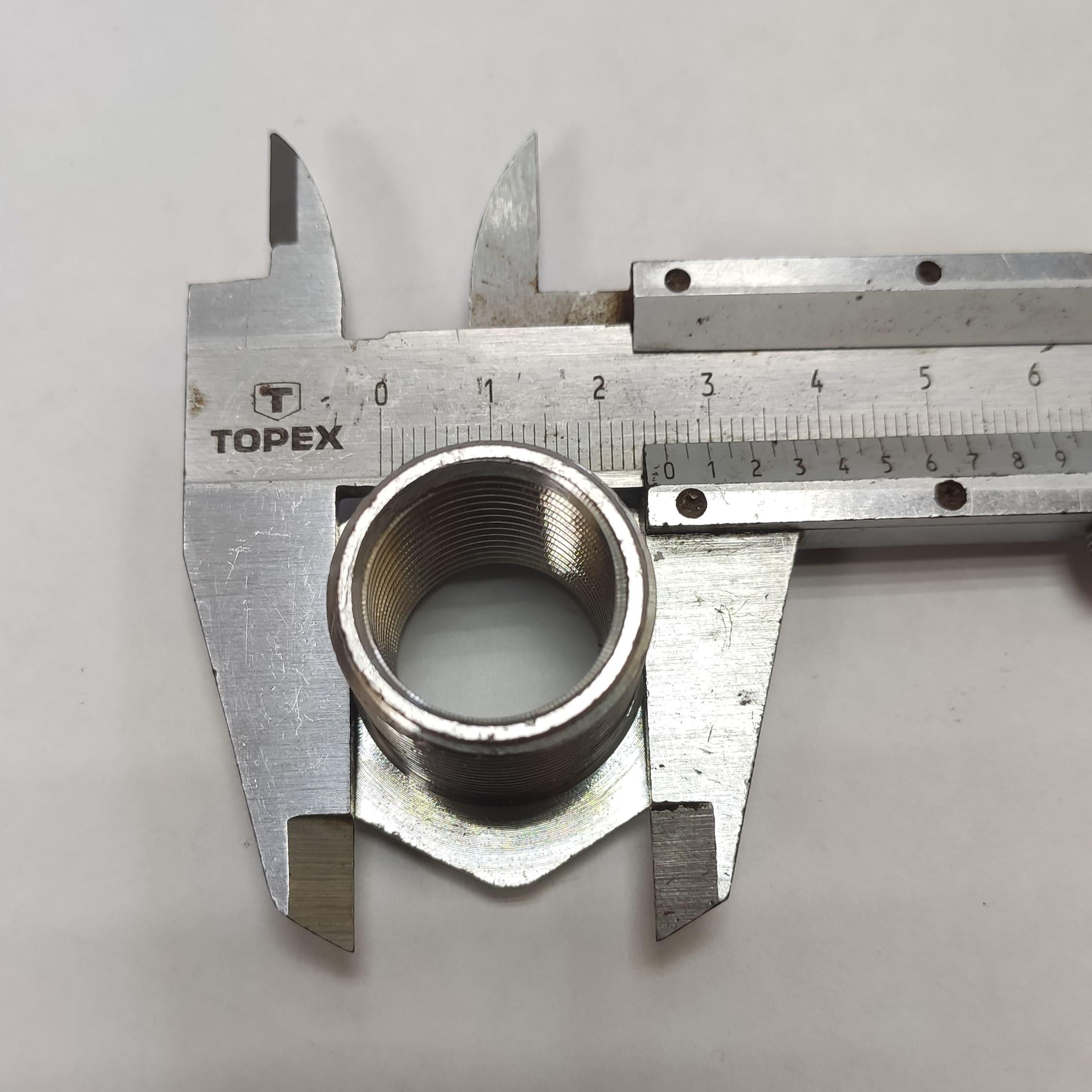 Врезка в емкость в бак 1/2" из нержавеющей стали AISI 304 с внутренней резьбой (2014) - фото 4 Врезка в емкость в бак 1/2" из нержавеющей стали AISI 304 с внутренней резьбой (2014) - фото 4