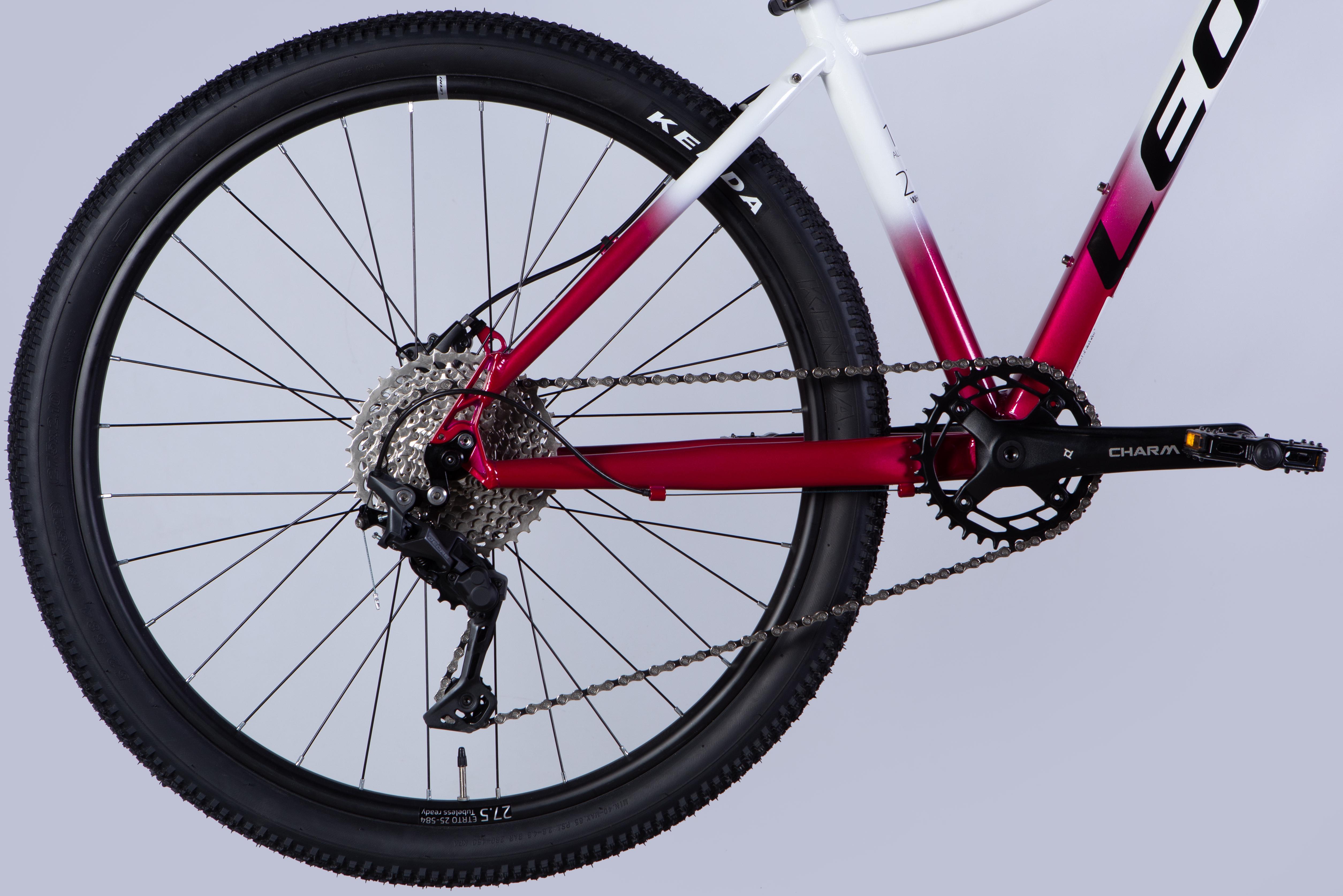 Велосипед Leon 2025 XC LADY 75 HDD AL 27,5" рама 16" Белый с малиновым (OPS-LN-27,5-013) - фото 5 Велосипед Leon 2025 XC LADY 75 HDD AL 27,5" рама 16" Белый с малиновым (OPS-LN-27,5-013) - фото 5