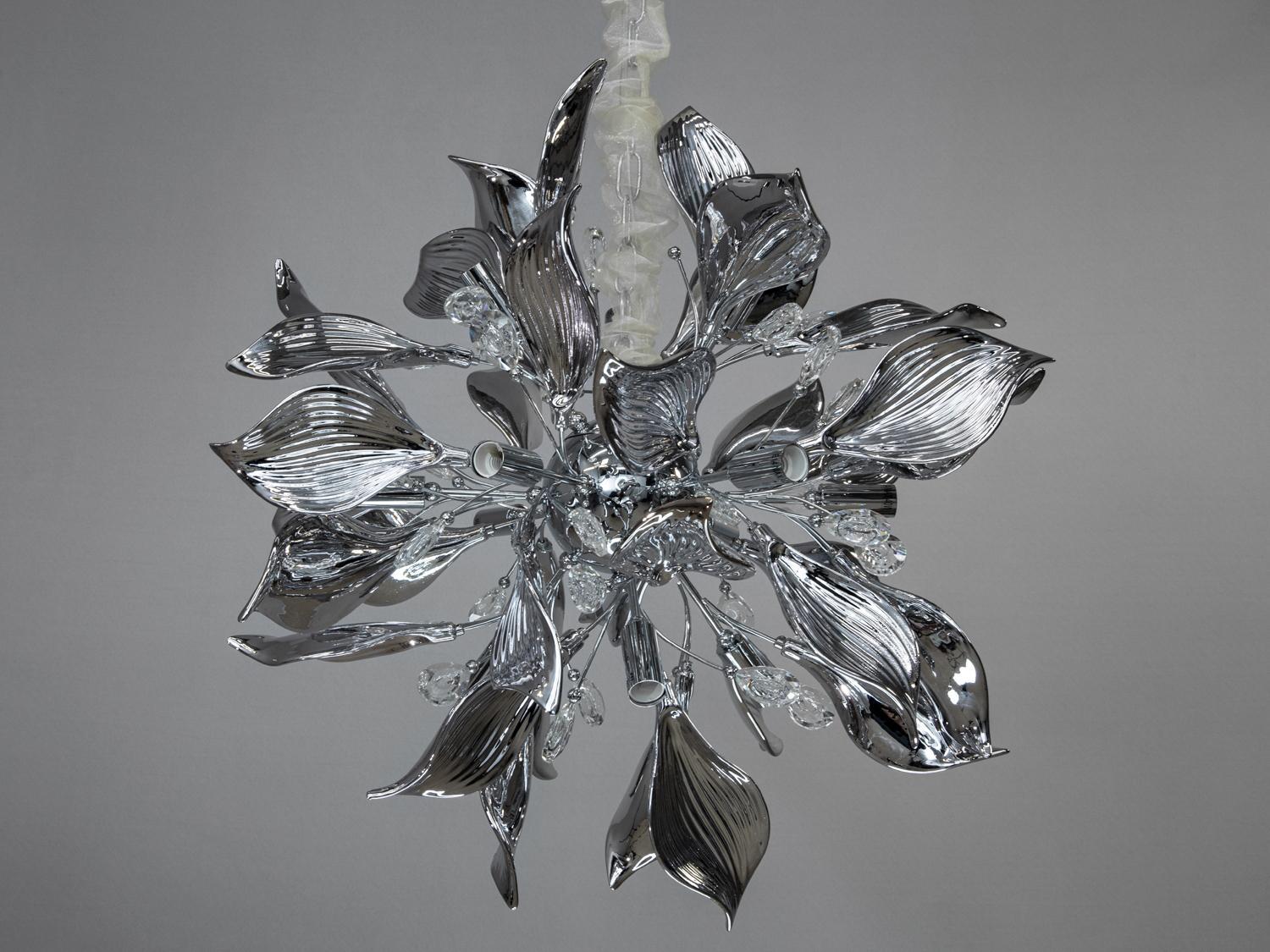 Люстра Loft Diasha 7229-12P HR на 12 ламп Хром