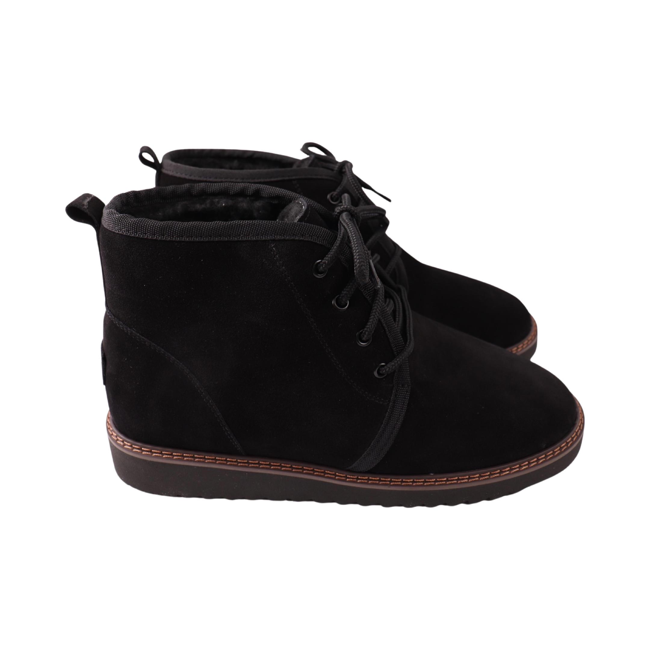 Ботинки мужские Vadrus натуральная замша р. 40 Черный (527-24ZHC)