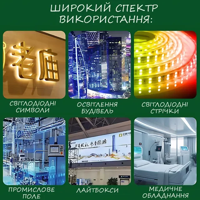 Блок живлення UKC для світлодіодних стрічок Long 12 V 25 A (9520) - фото 8