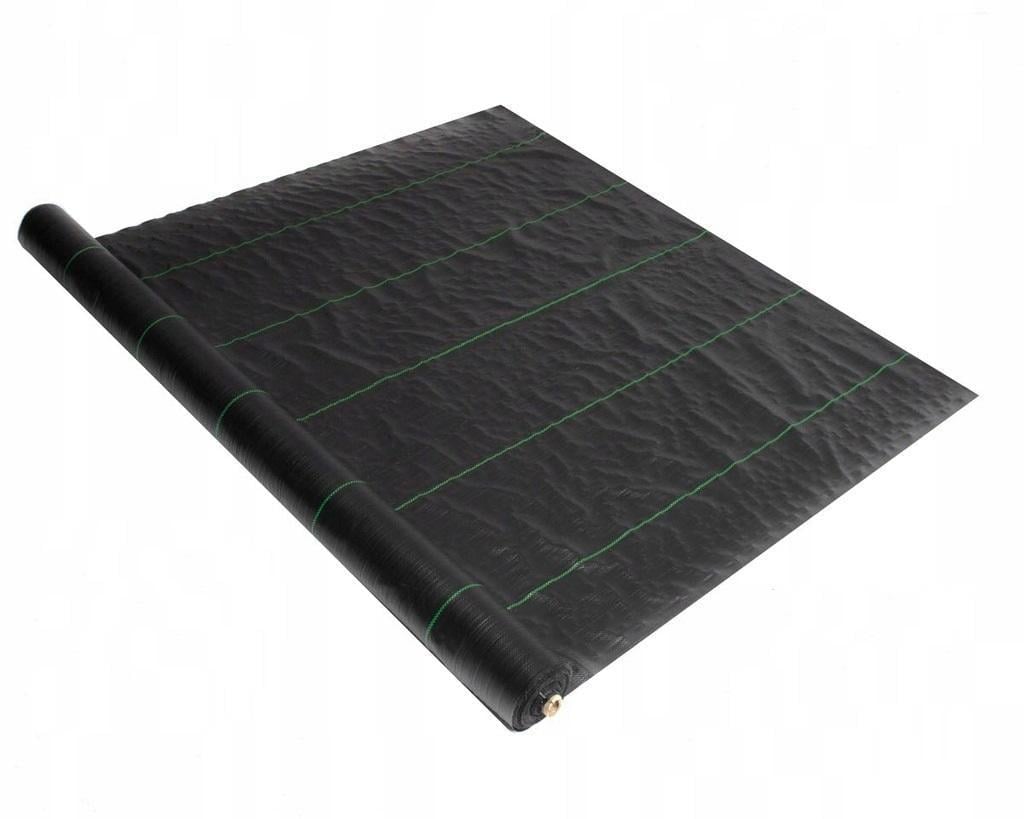 Агротканина Springos 1 90 г/м² захист від бур'янів 6х50 м Чорний Агротканина Springos 1 90 г/м² захист від бур'янів 6х50 м Чорний