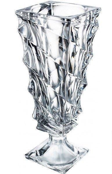 Ваза для цветов Bohemia Casablanca на ножке/богемское стекло h 39 см (8KH07/1/99V87/390)