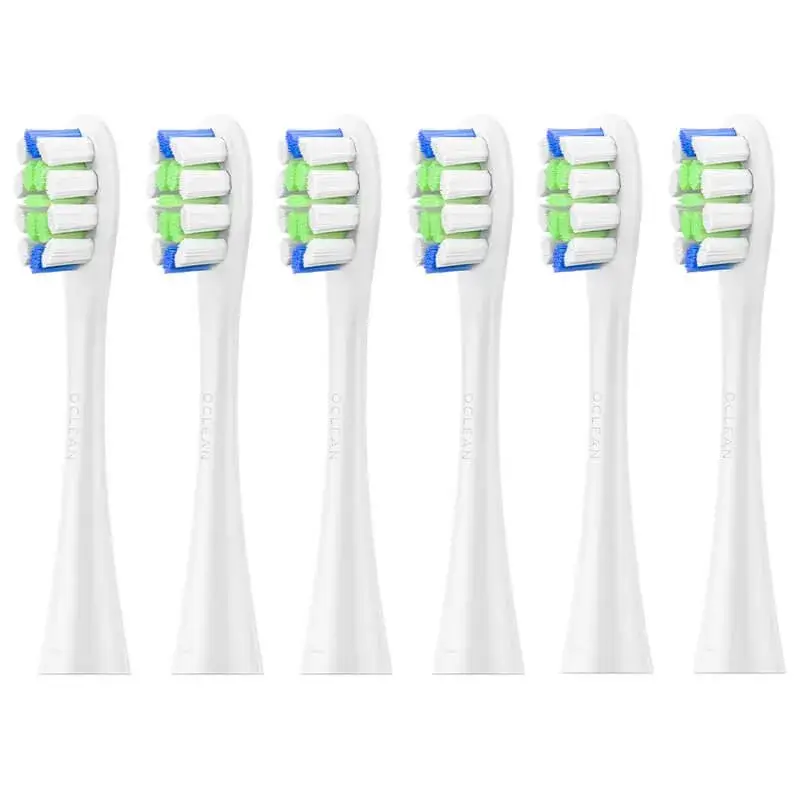 Насадки для зубної щітки Oclean Professional Clean Brush Head for On SE Air X F1 P1C1 W06 6 шт. White - фото 2