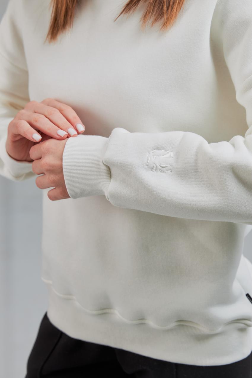 Свитшот женский M Кремовый (М167.4) - фото 3 Свитшот женский M Кремовый (М167.4) - фото 3