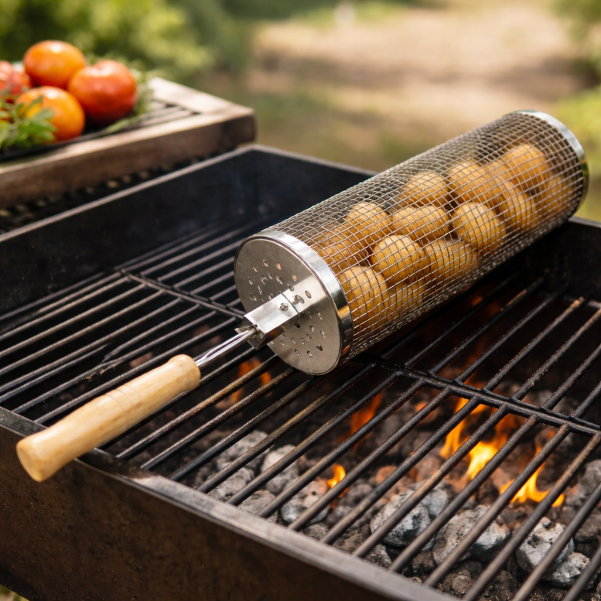 Сітка для запікання на грилі з нержавіючої сталі 30х11 см (BBQ-5634) - фото 9 Сітка для запікання на грилі з нержавіючої сталі 30х11 см (BBQ-5634) - фото 9