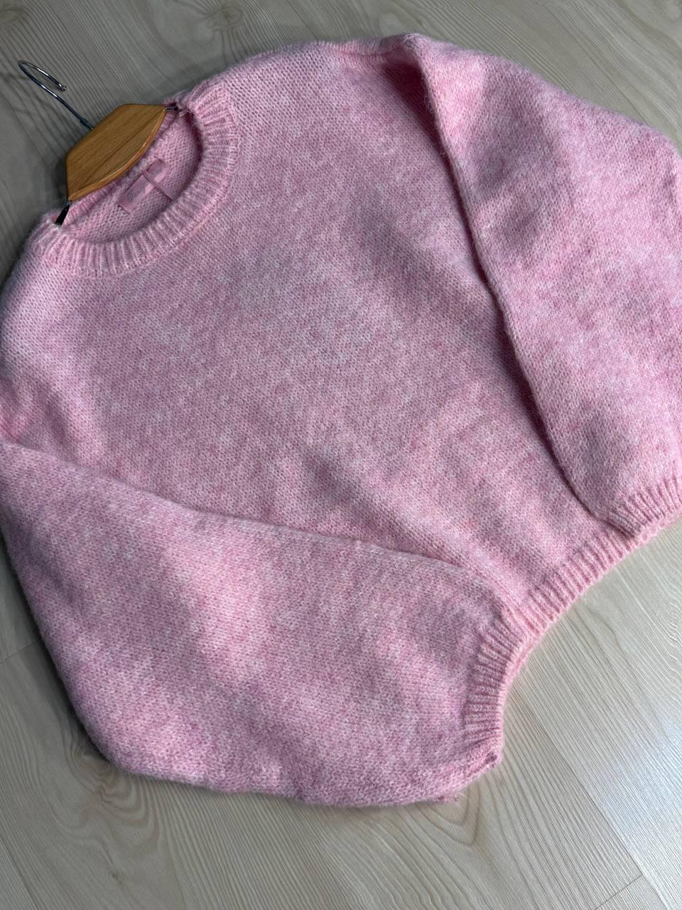 Свитер женский Fancy Matinee 6119 меланж OS Розовый (4931) - фото 9