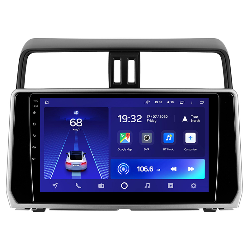Автомагнитола штатная Teyes для Toyota Land Cruiser Prado 150 2017-2018 Android (1461672964)