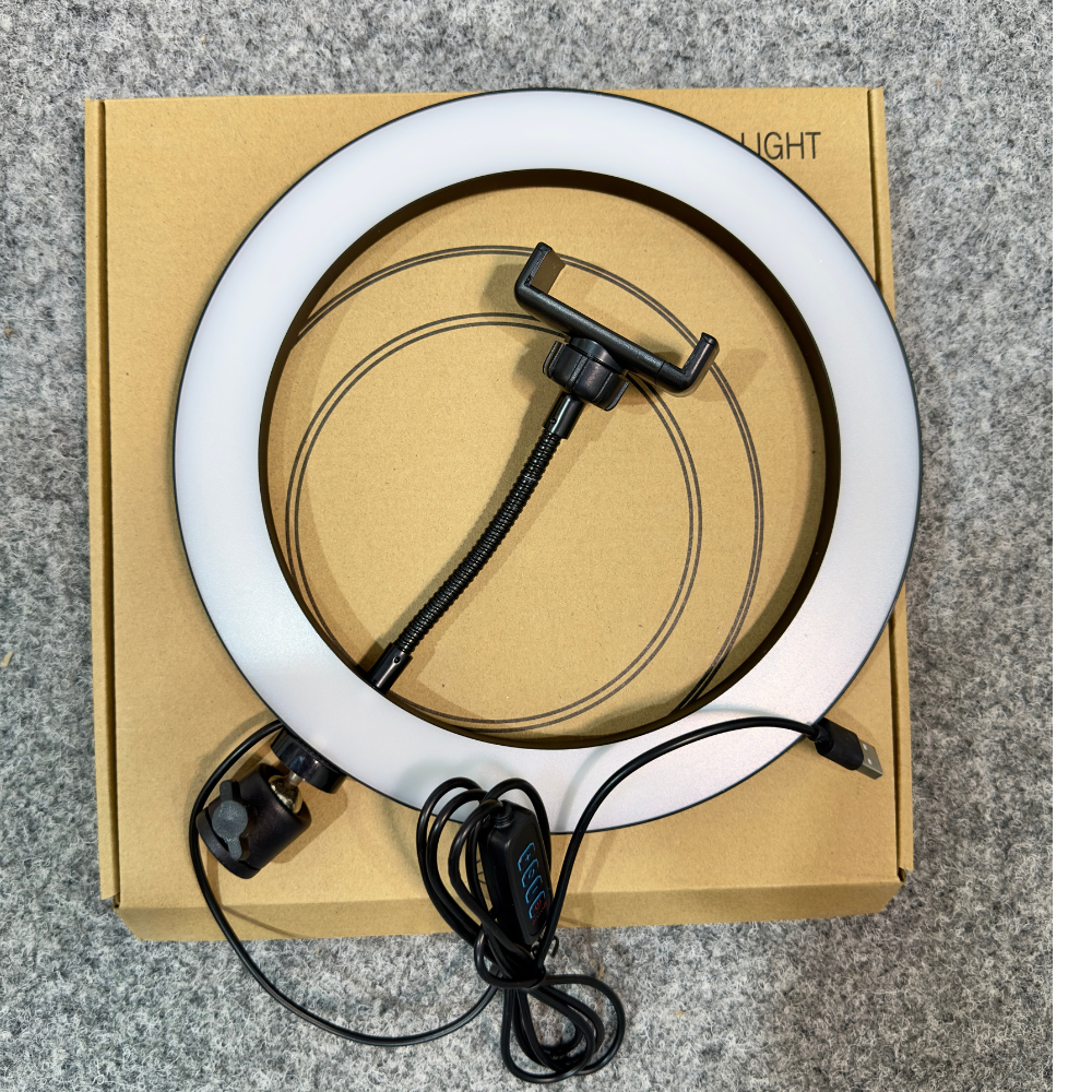 Кольцевая LED-лампа для телефона BRL-26 USB PowerBank 3000-6500K 26 см (BRL-26) - фото 8 Кольцевая LED-лампа для телефона BRL-26 USB PowerBank 3000-6500K 26 см (BRL-26) - фото 8