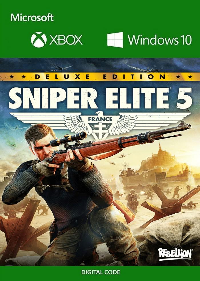 Ключ активации Sniper Elite 5 Deluxe Edition для Windows и Xbox One/Series (49973138)