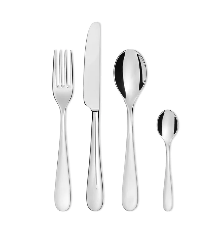 Набор столовых приборов Alessi Nuovo Milano на 6 персон 24 шт. (5180S24)