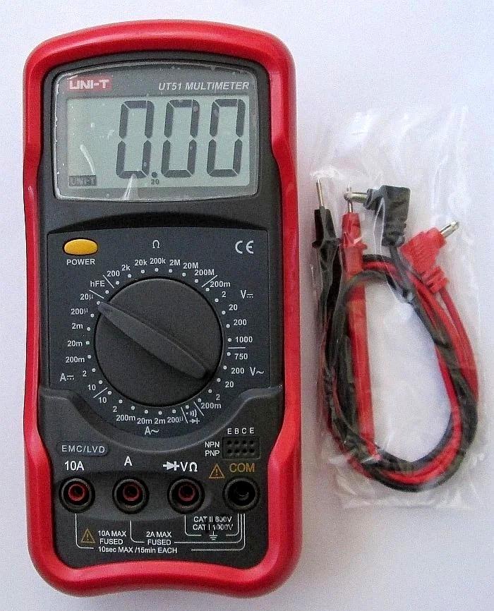 Мультиметр UNI-T UT51 (000019579)