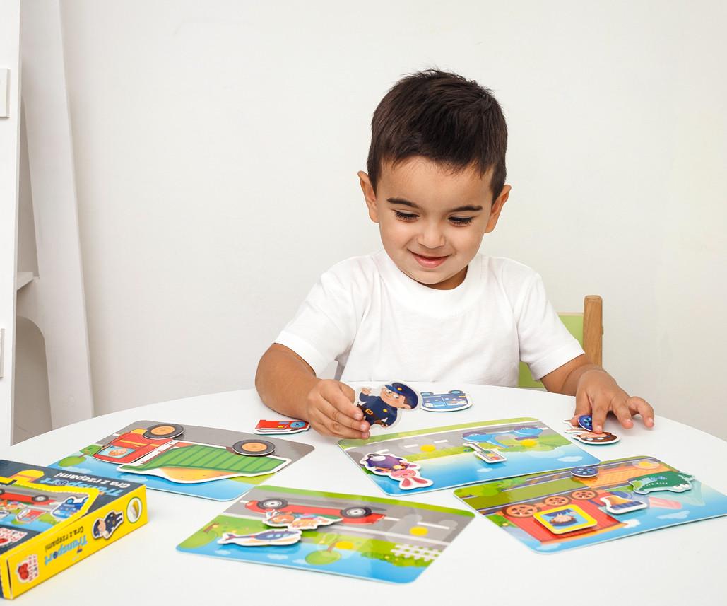 Гра з липучками Vladi Toys Транспорт (VT1302-28) - фото 2 Гра з липучками Vladi Toys Транспорт (VT1302-28) - фото 2