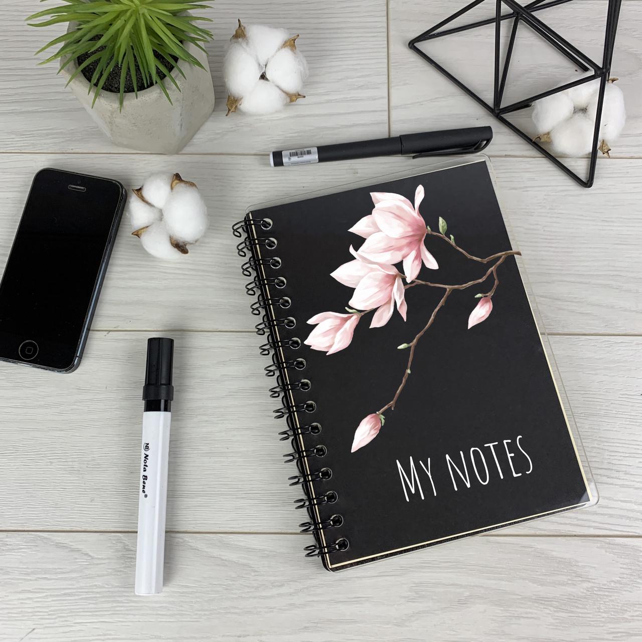 Блокнот на боковой спирали с акриловой передней обложкой (BK-0087)