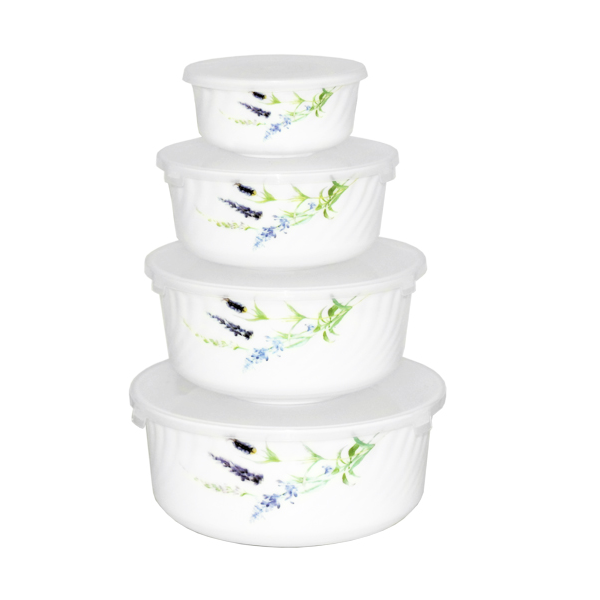 Набор салатников с крышкой SNT Прованс (MSN-40011-120)