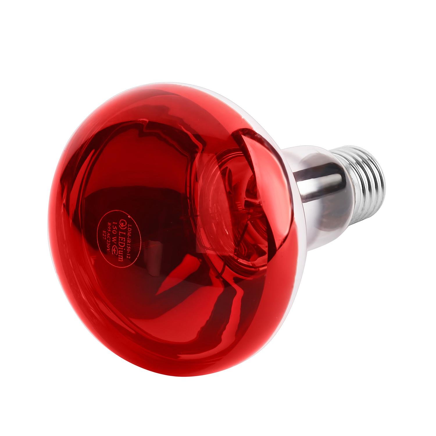 Лампа інфрачервона ІКЗК 200 Вт R125 Е27 230 В (87212)