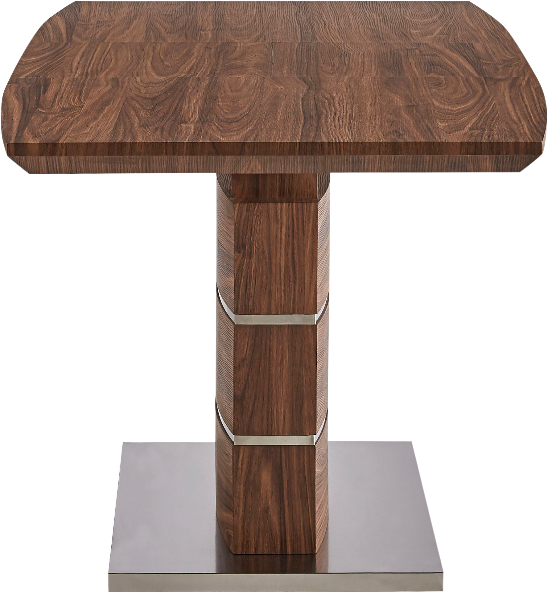 Стіл обідній розкладний GT K-6112 140-180x80x76 см Walnut - фото 7