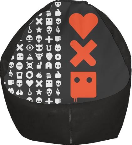 Кресло-груша Love Death and Robots 7 S (13242508) Кресло-груша Love Death and Robots 7 S (13242508)